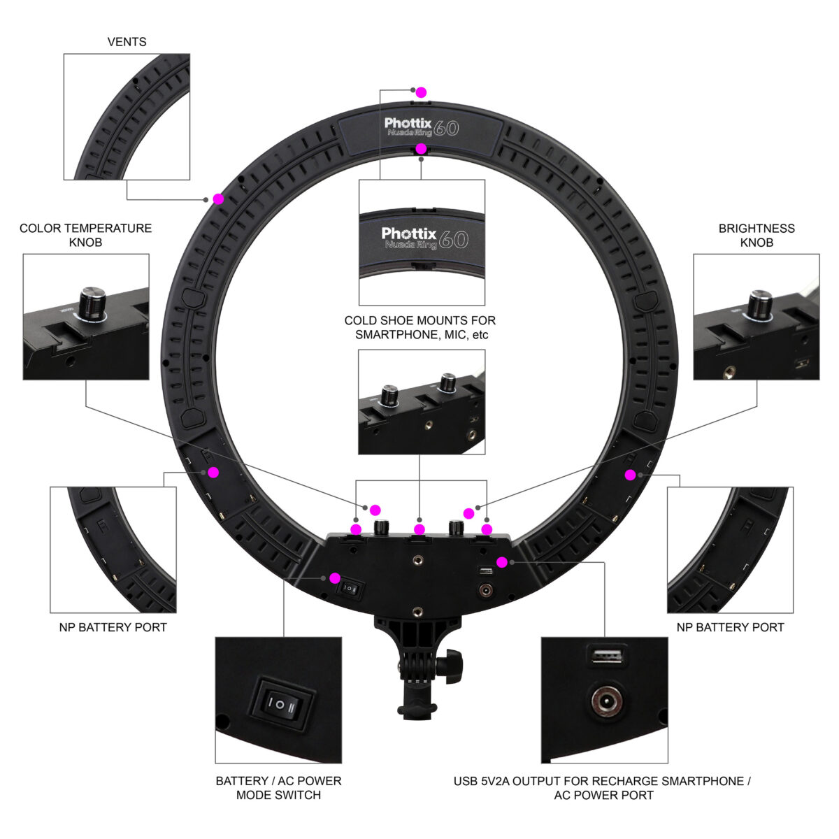 Phottix Nuada Ring 60