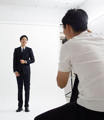 就活・証明写真の写真